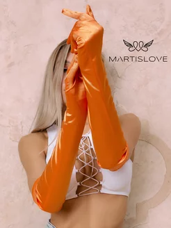 Перчатки длинные вечерние MARTISLOVE 152535114 купить за 463 ₽ в интернет-магазине Wildberries