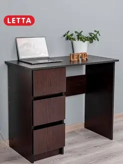 Стол письменный с ящиками, компьютерный для школьников LETTA 152554429 купить за 3 079 ₽ в интернет-магазине Wildberries