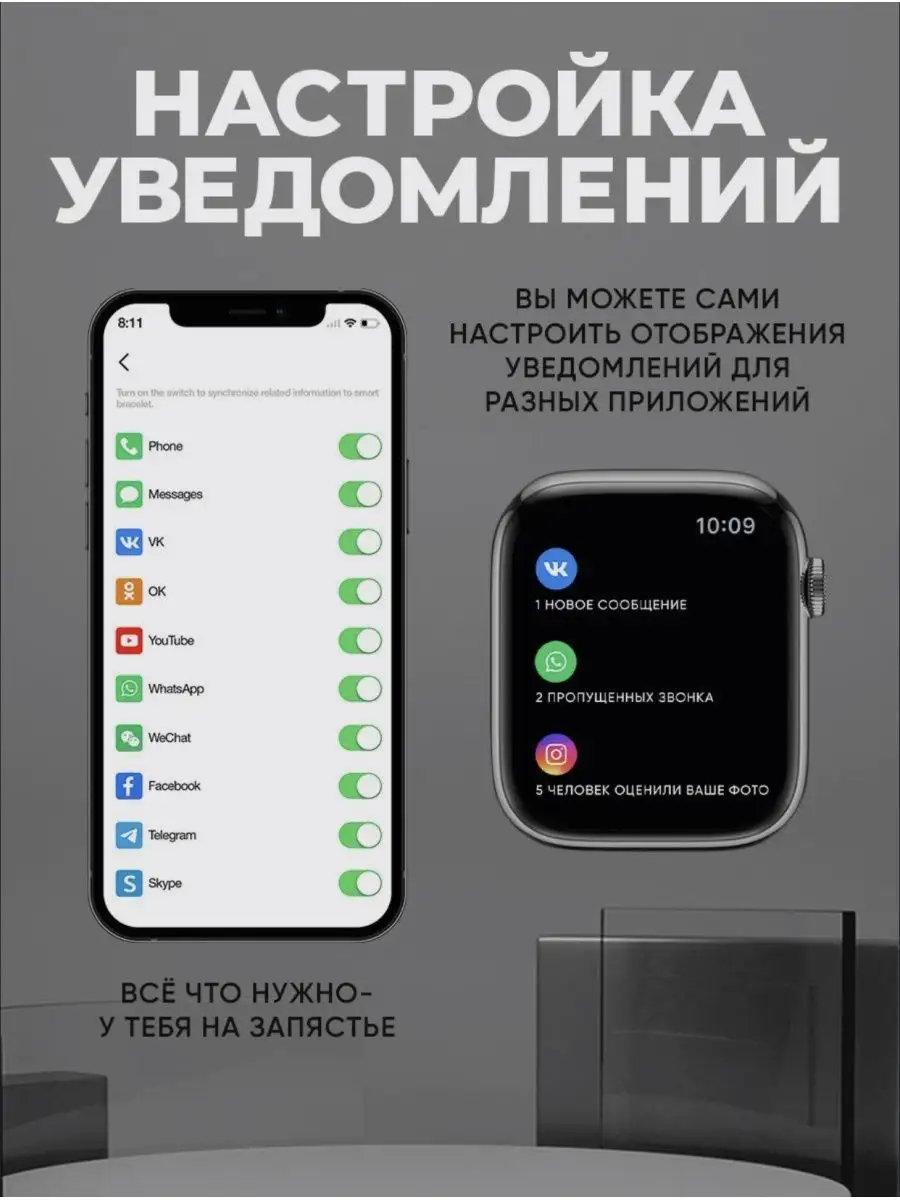 Умные часы Xiaomi Smart Watch series 8, 45 mm Huawei 152560216 купить за 1  910 ₽ в интернет-магазине Wildberries