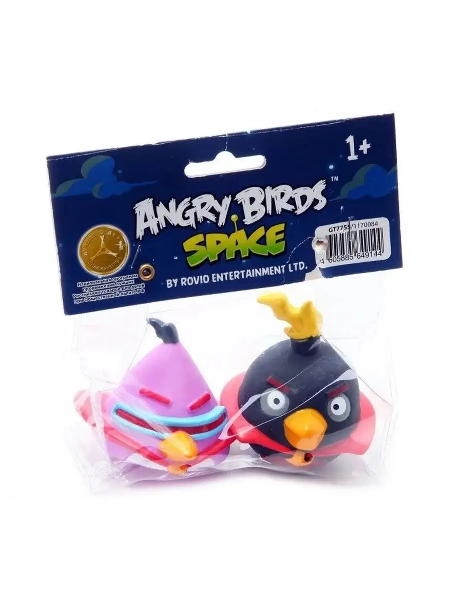 Игрушки для ванной Angry Birds Space пластизоль Angry Birds 152577430  купить за 207 ₽ в интернет-магазине Wildberries