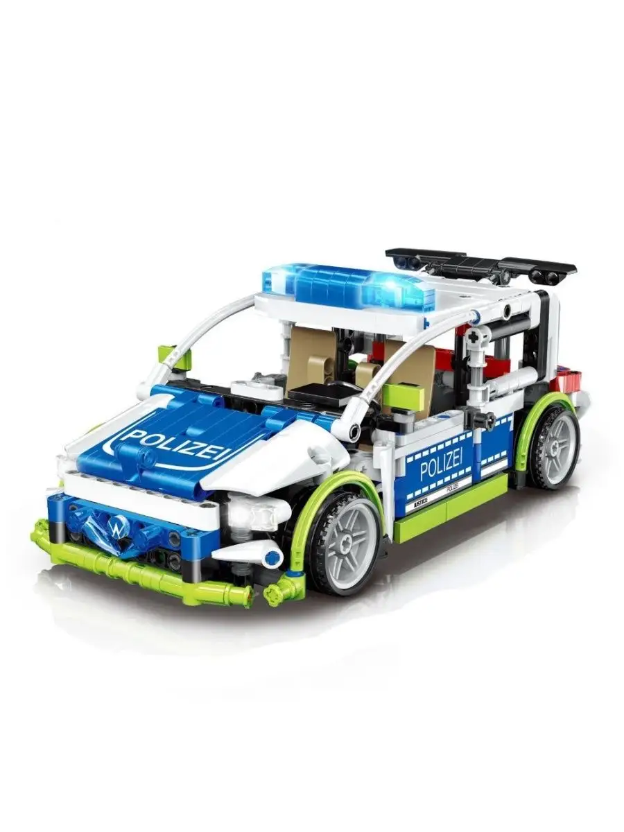 Конструктор набор Technic Полицейское авто Golf аналог LEGO Конструируй и  Собирай 152584535 купить в интернет-магазине Wildberries