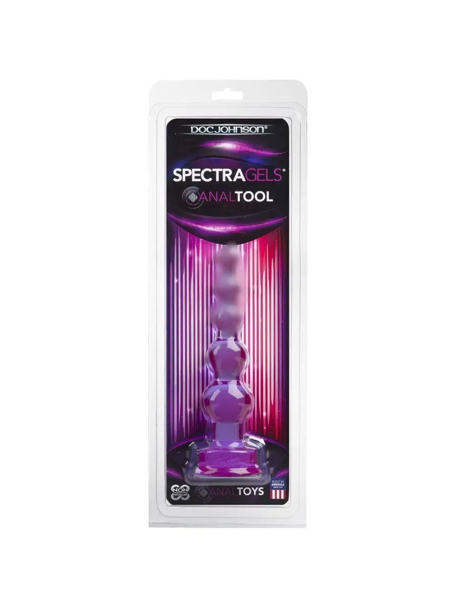 Фиолетовая анал. ёлочка SpectraGels Purple Anal Tool 17,5 см Doc Johnson  152597902 купить за 1 918 ₽ в интернет-магазине Wildberries