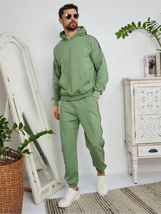 Puma Velour Suit Mens