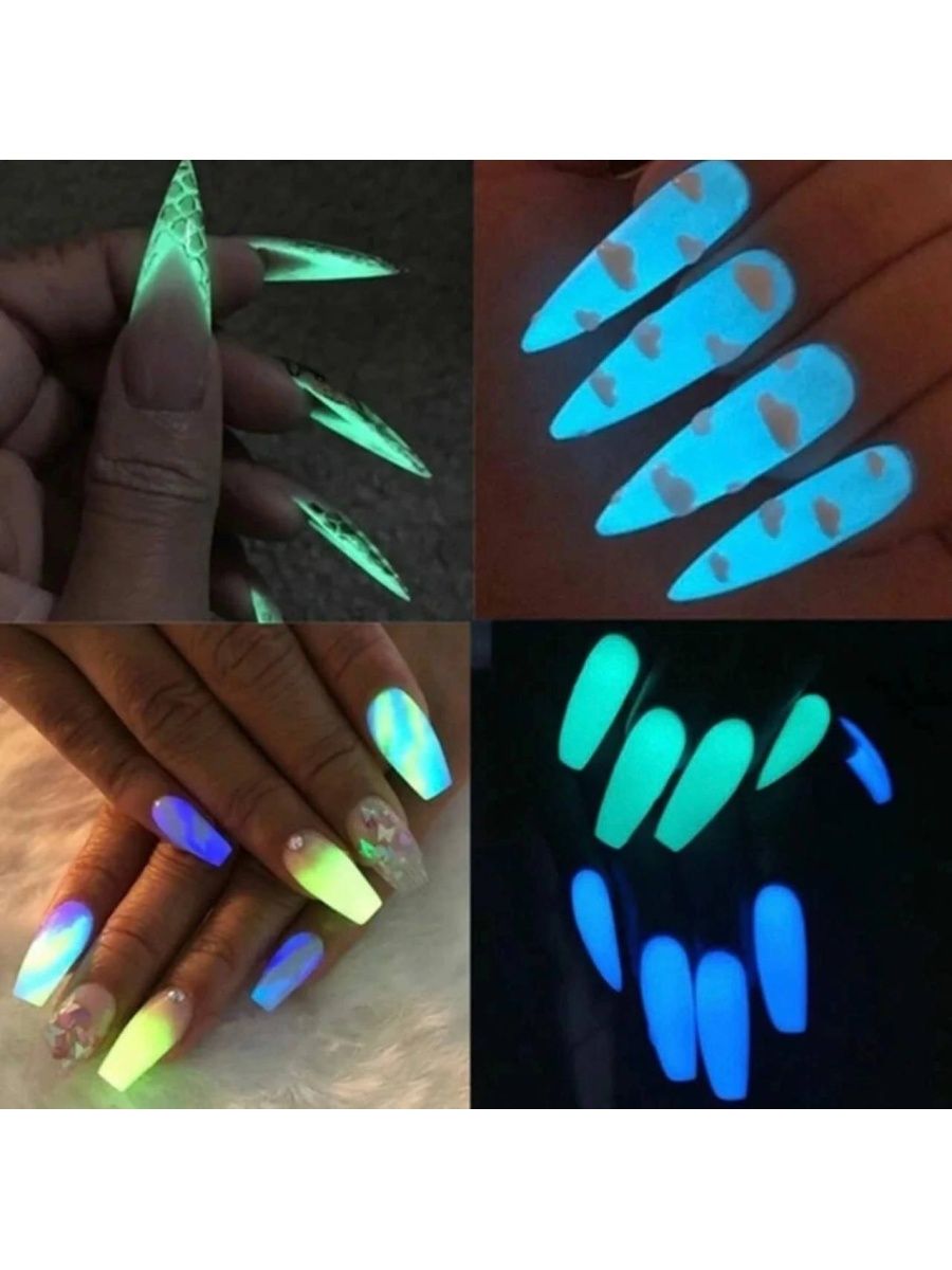 Флуоресцентные ногти