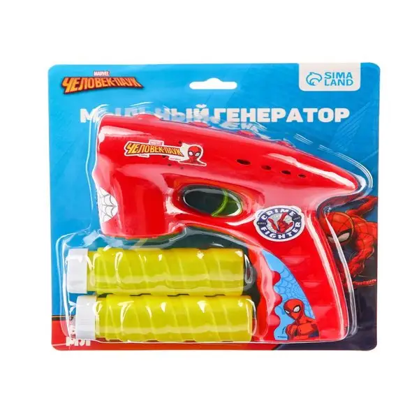 Мыльный генератор Человек паук Марвел