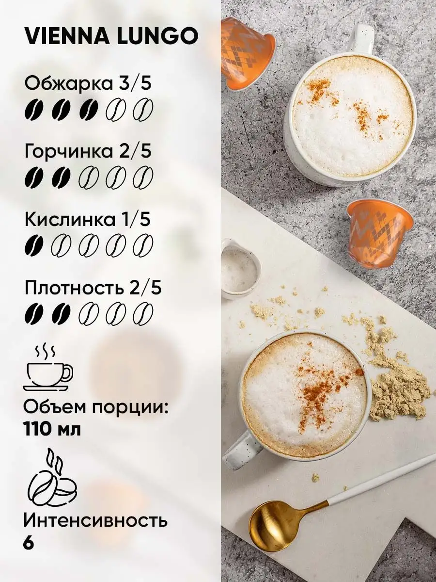 Набор кофе в капсулах ассорти для кофемашины Неспрессо 40шт Nespresso  152686567 купить в интернет-магазине Wildberries