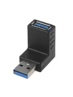 Переходник USB A 3.0 угловой ExpertLand 152700664 купить за 282 ₽ в интернет-магазине Wildberries