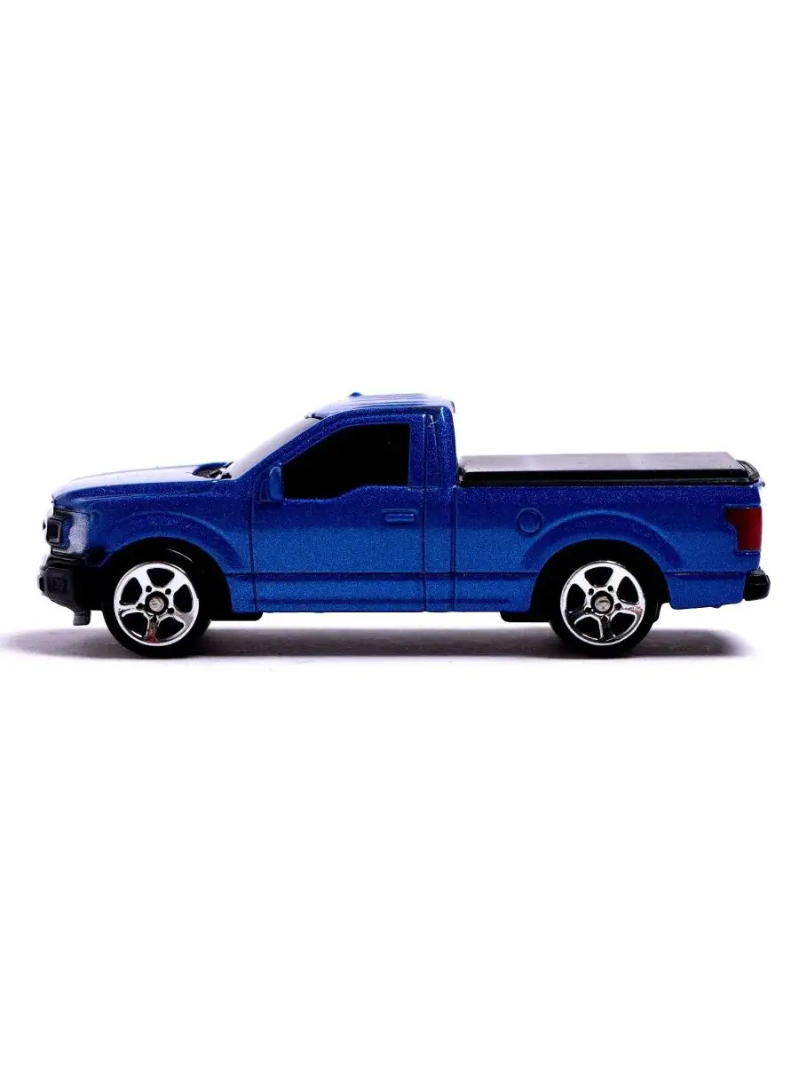 Машина металлическая FORD F-150, 1:64, цвет синий Автоград 152704666 купить  за 237 ₽ в интернет-магазине Wildberries