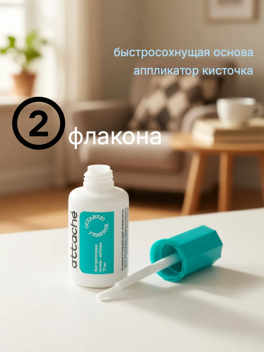 Штрих корректор белый быстросохнущая основа 20 мл