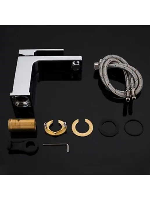 Gappo G1018 Смеситель для раковины хром, серый, фото 5