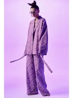 Дизайнерский костюм кимоно Katerina Myachina 152823796 купить за 5 456 ₽ в интернет-магазине Wildberries