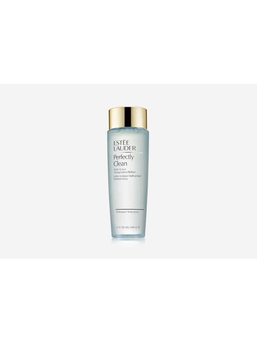 Action tone. Estee Lauder perfectly clean Multi-Action Toning Lotion + Refiner. Отшелушивающий тоник Estee Lauder. Тоник Estee Lauder perfectly clean. Эсте лаудер тоник голубой.