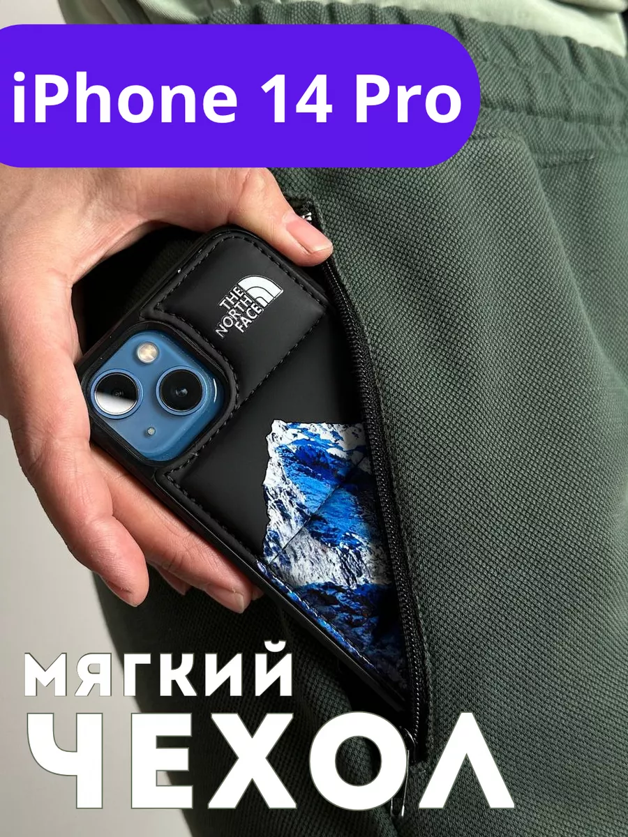 чехол на iPhone 14 Pro TNF The North Face 152849160 купить за 360 ₽ в  интернет-магазине Wildberries