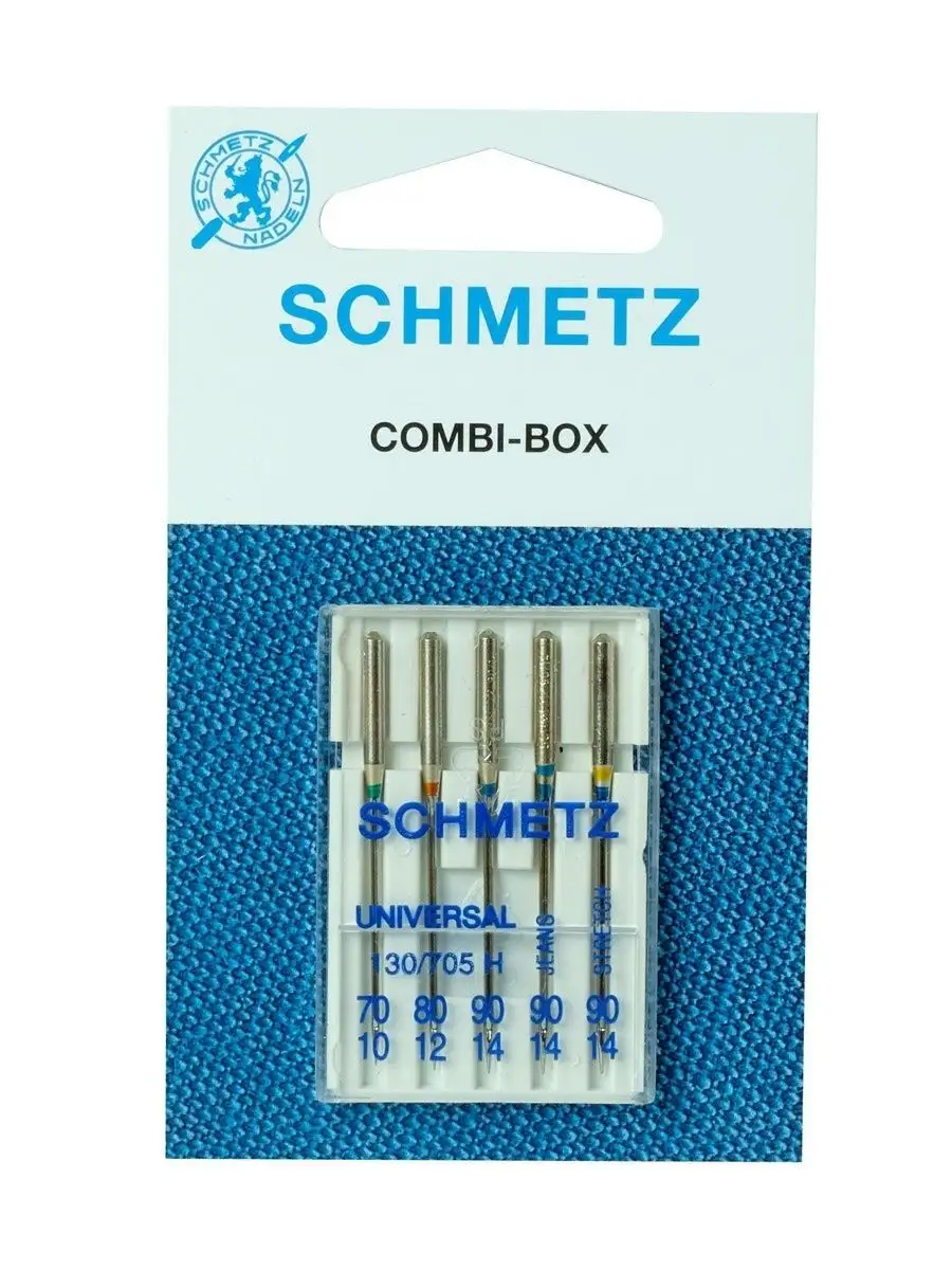 Швейные иглы 70,80,90 90(J) 90(S) комбо, 5 шт Needles for sewing machines  152918594 купить за 953 ₽ в интернет-магазине Wildberries