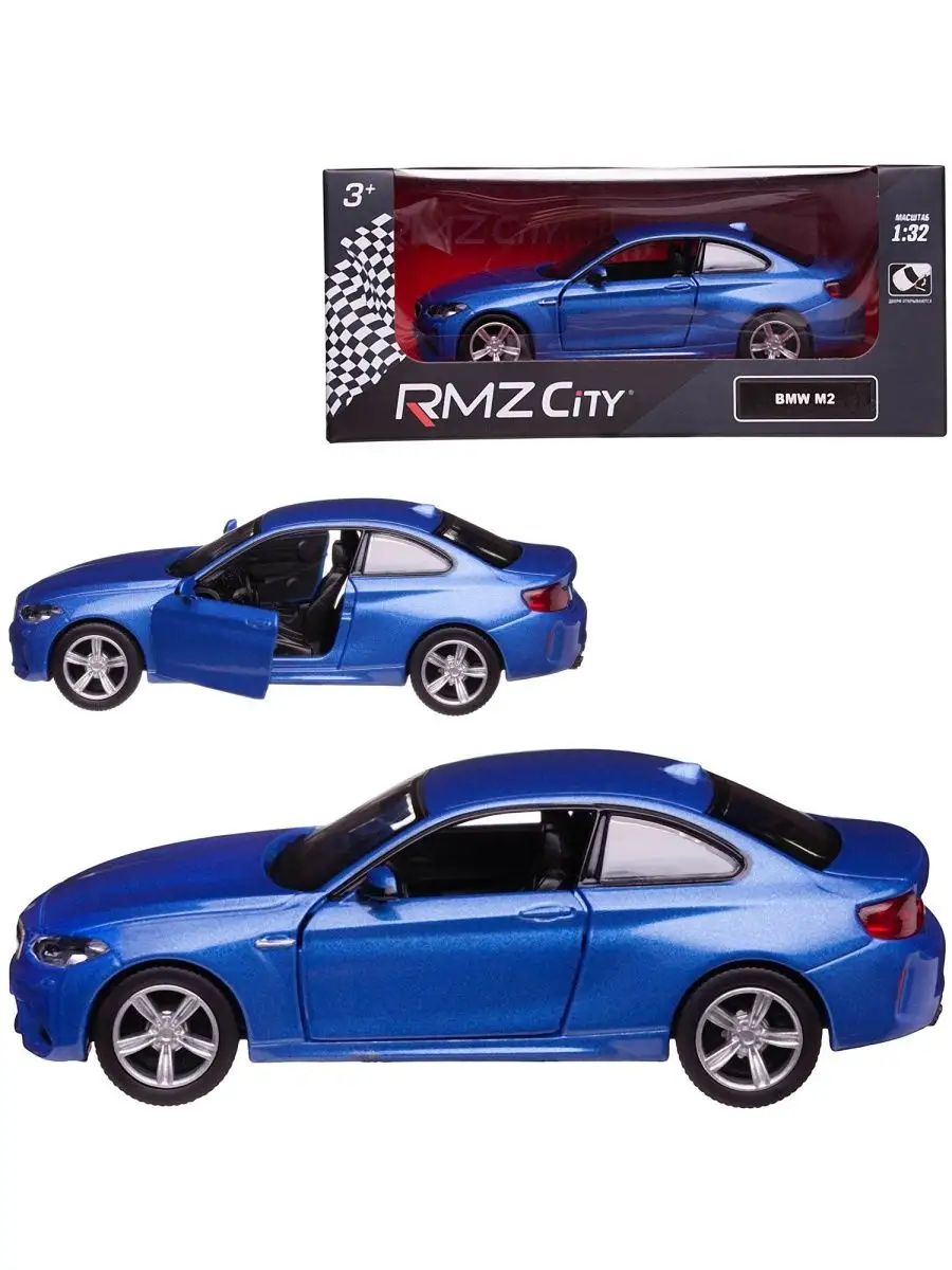 Машина металлическая RMZ City 1:36 BMW M2 COUPE инерционная, Uni-Fortune  152942831 купить за 663 ₽ в интернет-магазине Wildberries