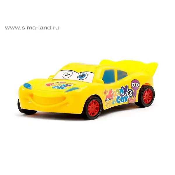 Машина инерционная "Глазастик", МИКС