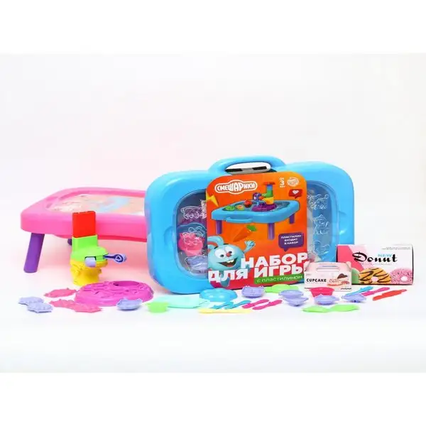 Игровой набор для лепки Кондитерская мороженое Смешарики
