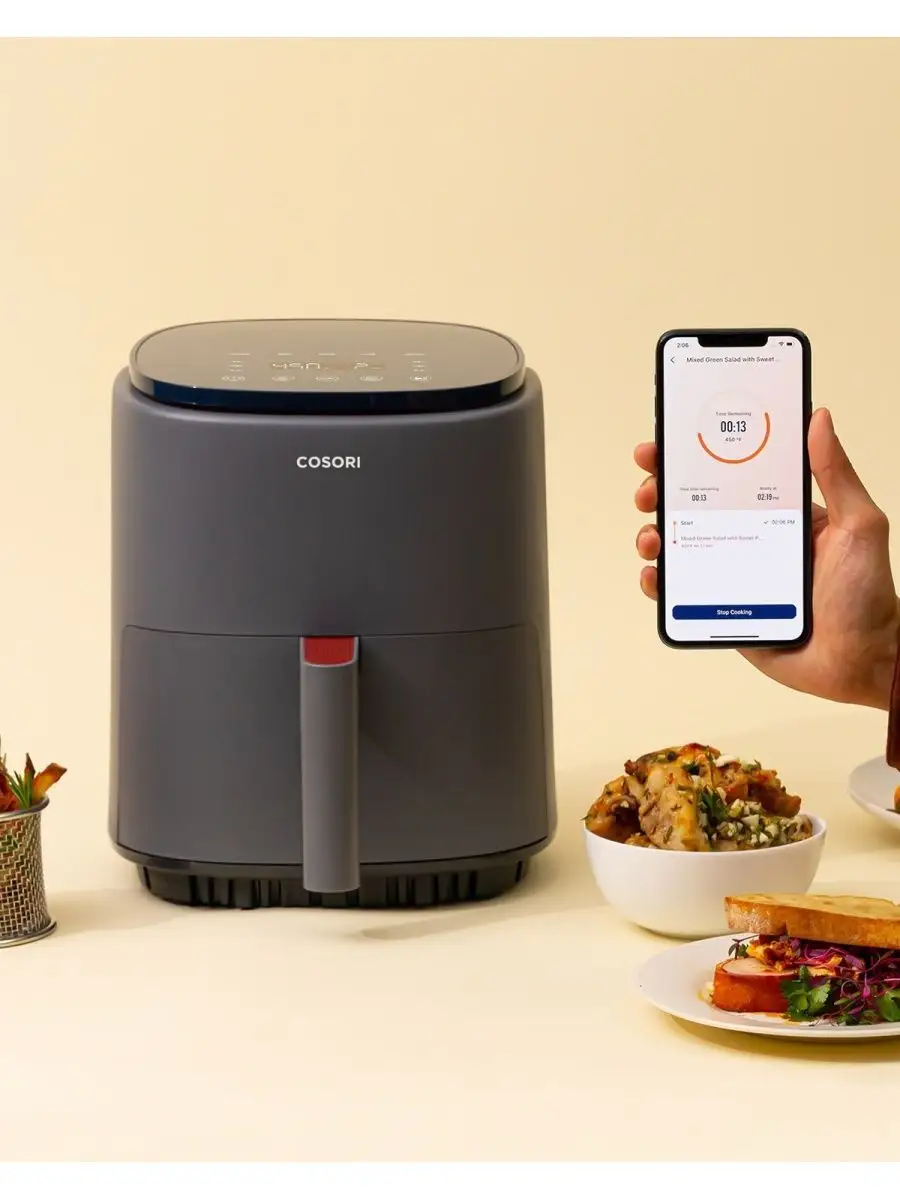 Аэрогриль Wi-Fi Smart Air Fryer CAF-LI401S 3,8л Gray COSORI 152954133  купить в интернет-магазине Wildberries