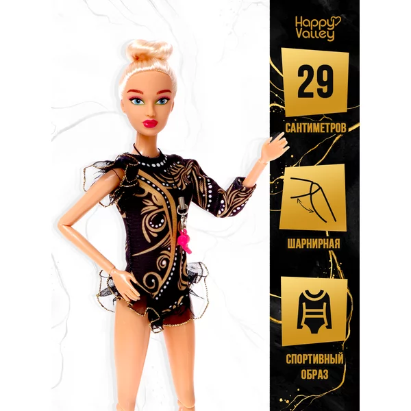 Кукла Ксения. Золото олимпиады, с аксессуарами