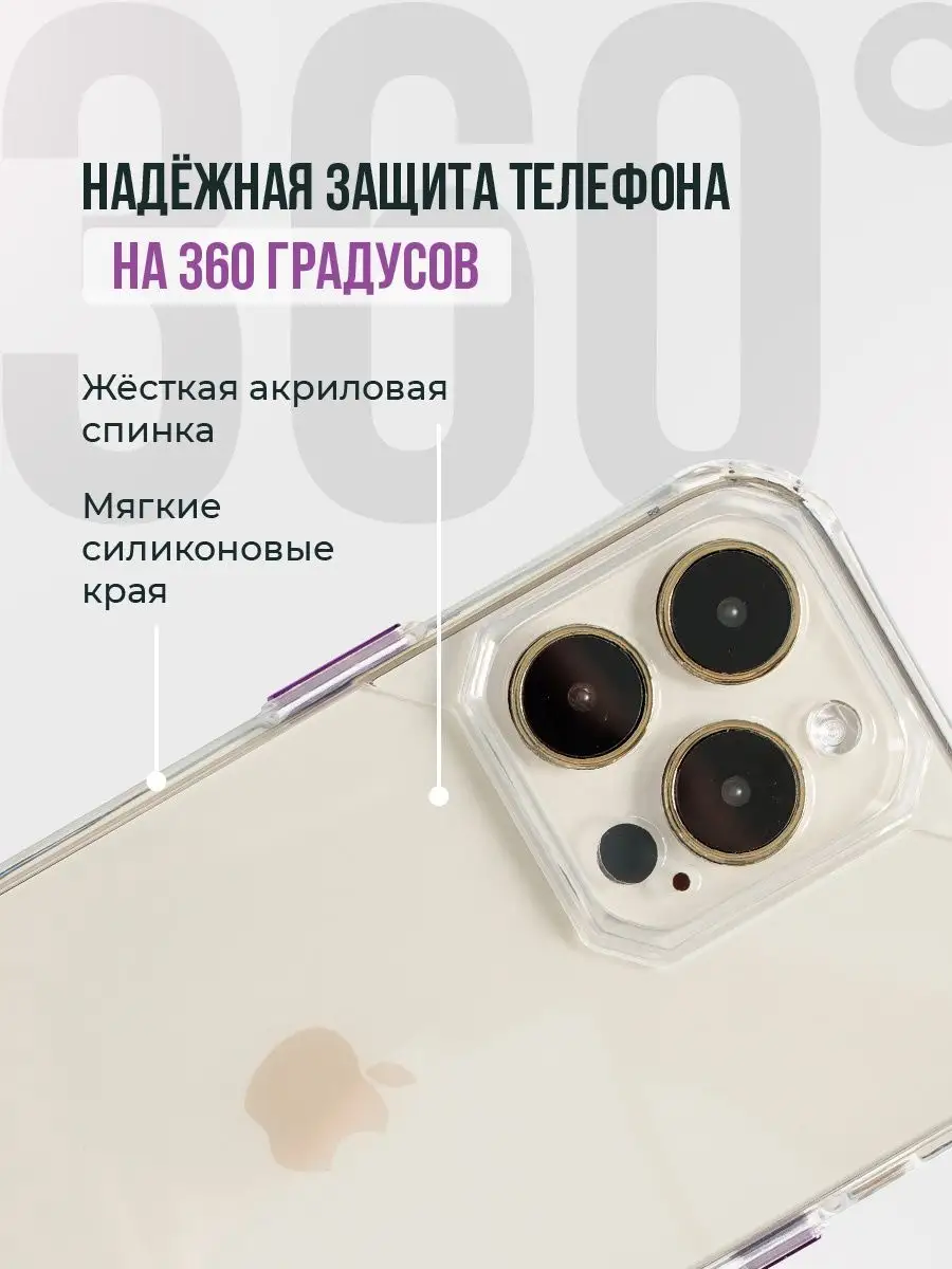 Чехол на iPhone 14 Pro Max прозрачный Panda Premium case 152970963 купить  за 425 ₽ в интернет-магазине Wildberries