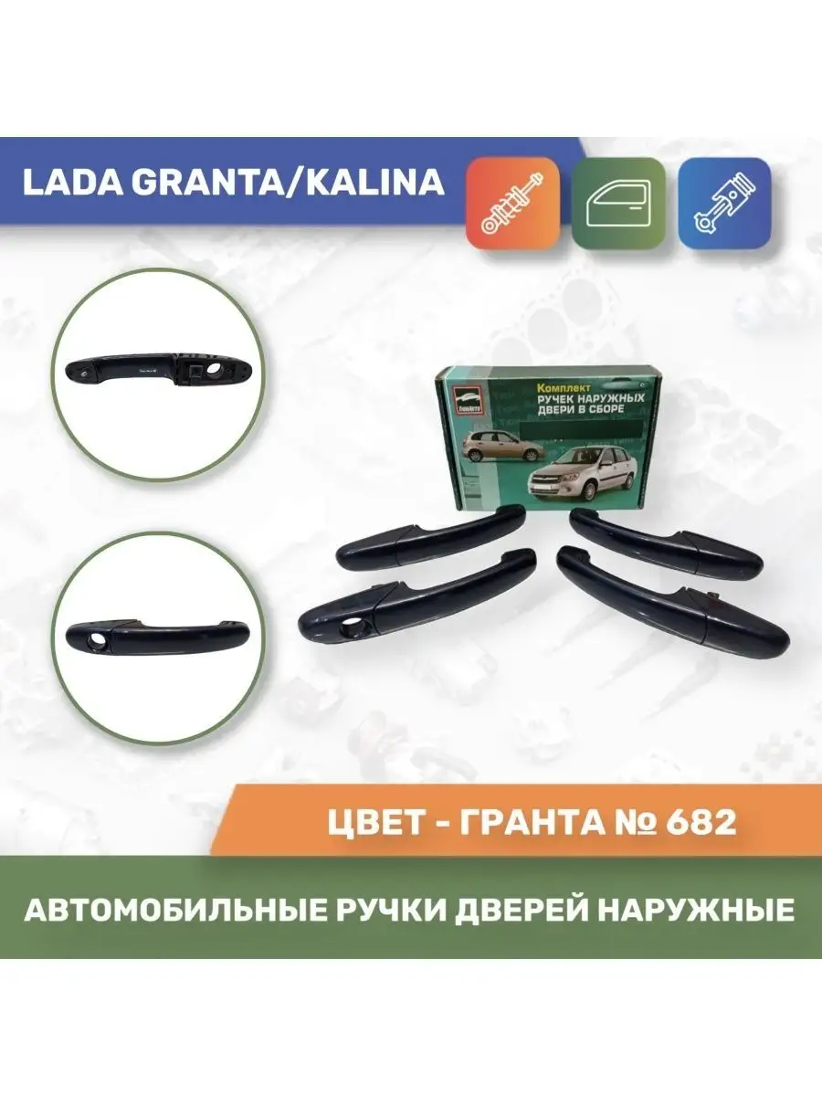 Автомобильные ручки Гранта 682 ТЮН-АВТО 153006545 купить за 1 827 ₽ в  интернет-магазине Wildberries