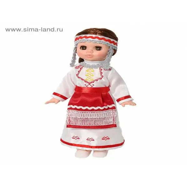 Кукла "Эля в чувашском костюме", 30,5 см
