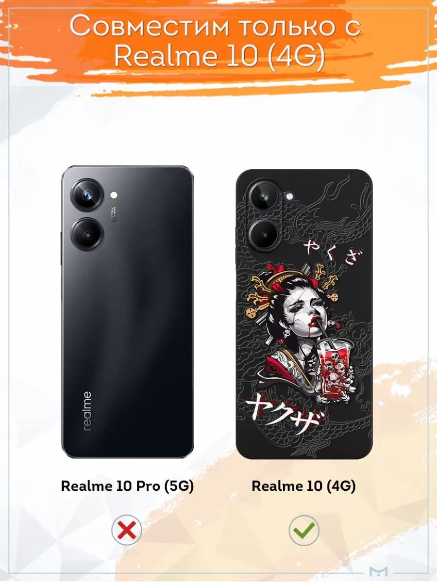 Чехол на Realme 10 4G с принтом Аниме Мобилиус 153025763 купить за 317 ₽ в  интернет-магазине Wildberries