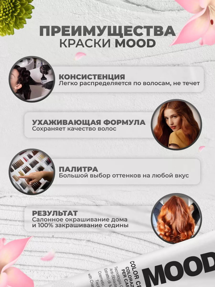 Краска для волос 10.17 профессиональная MOOD 153028302 купить за 622 ₽ в  интернет-магазине Wildberries