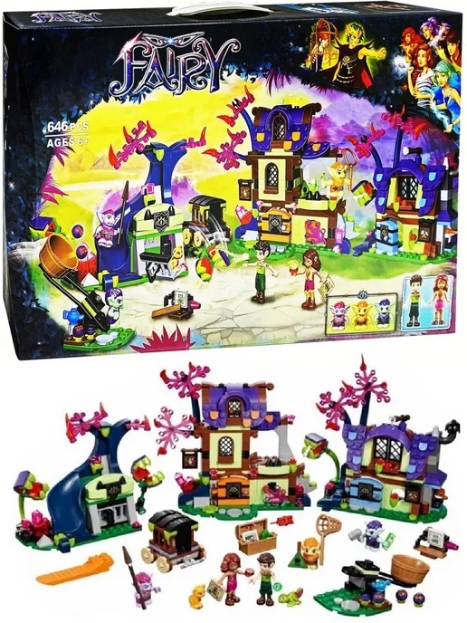 LEGO Конструктор Fairy "Побег из Деревни гоблинов" 646 дет 10698, вариант