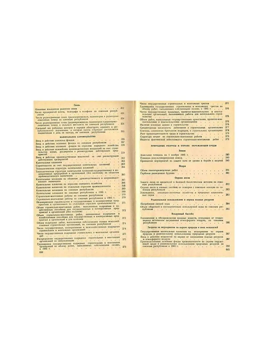 Народное хозяйство СССР в 1985 г. Статистический ежегодник Статистика  153130131 купить в интернет-магазине Wildberries