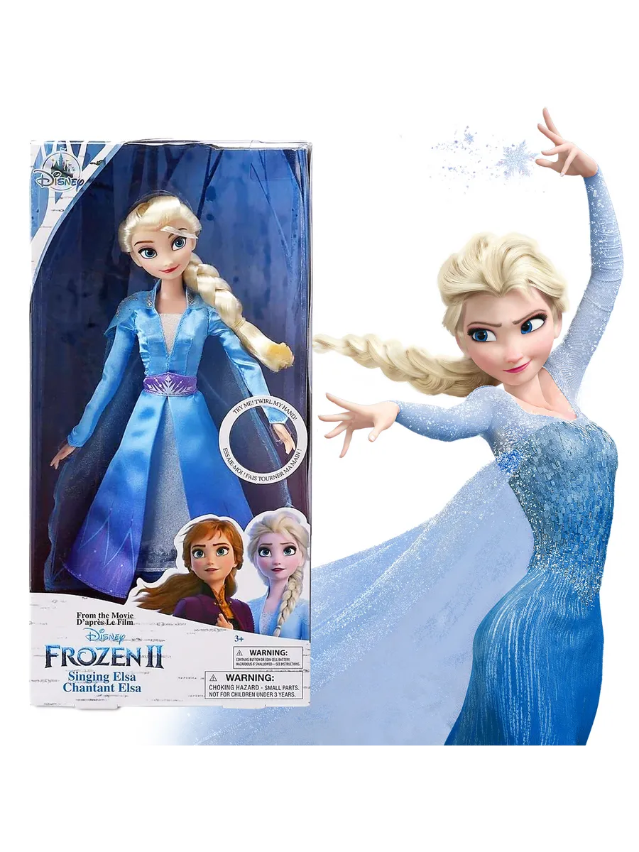 Куклa Эльза поющая Холодное сердце, звук FROZEN 153134251 купить за 2 828 ₽  в интернет-магазине Wildberries