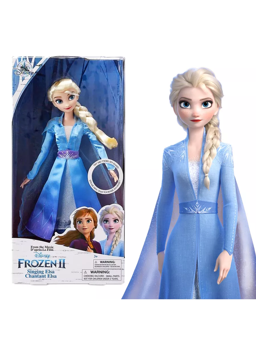 Куклa Эльза поющая Холодное сердце, звук FROZEN 153134251 купить за 2 828 ₽  в интернет-магазине Wildberries