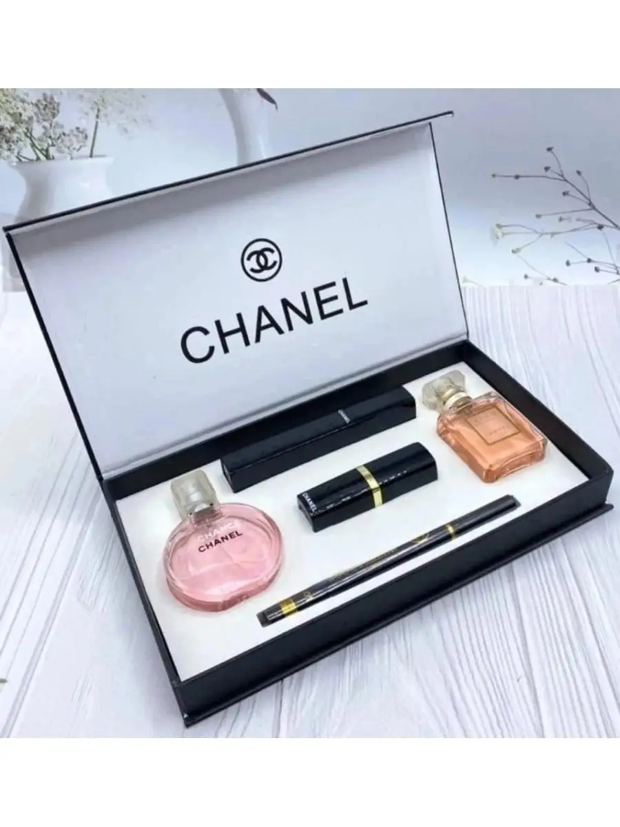 Подарочный набор Chanel 5 в 1 Moscow Shop 153156761 купить за 359 ₽ в  интернет-магазине Wildberries