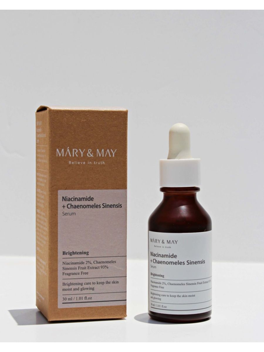 Mary may niacinamide chaenomeles sinensis serum