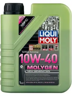 Моторное масло Molygen New Generation 10W40 1л. 9059 9955 Liqui Moly 153315423 купить за 1 274 ₽ в интернет-магазине Wildberries