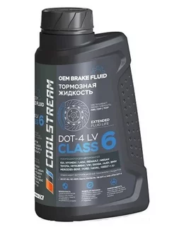 Тормозная жидкость Brake Fluid DOT-4 LV 6 1л. CS-040101 Coolstream 153315466 купить за 929 ₽ в интернет-магазине Wildberries