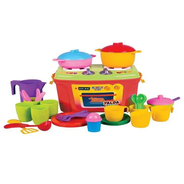 Кухня игровая Mini Stove с набором 35 предметов