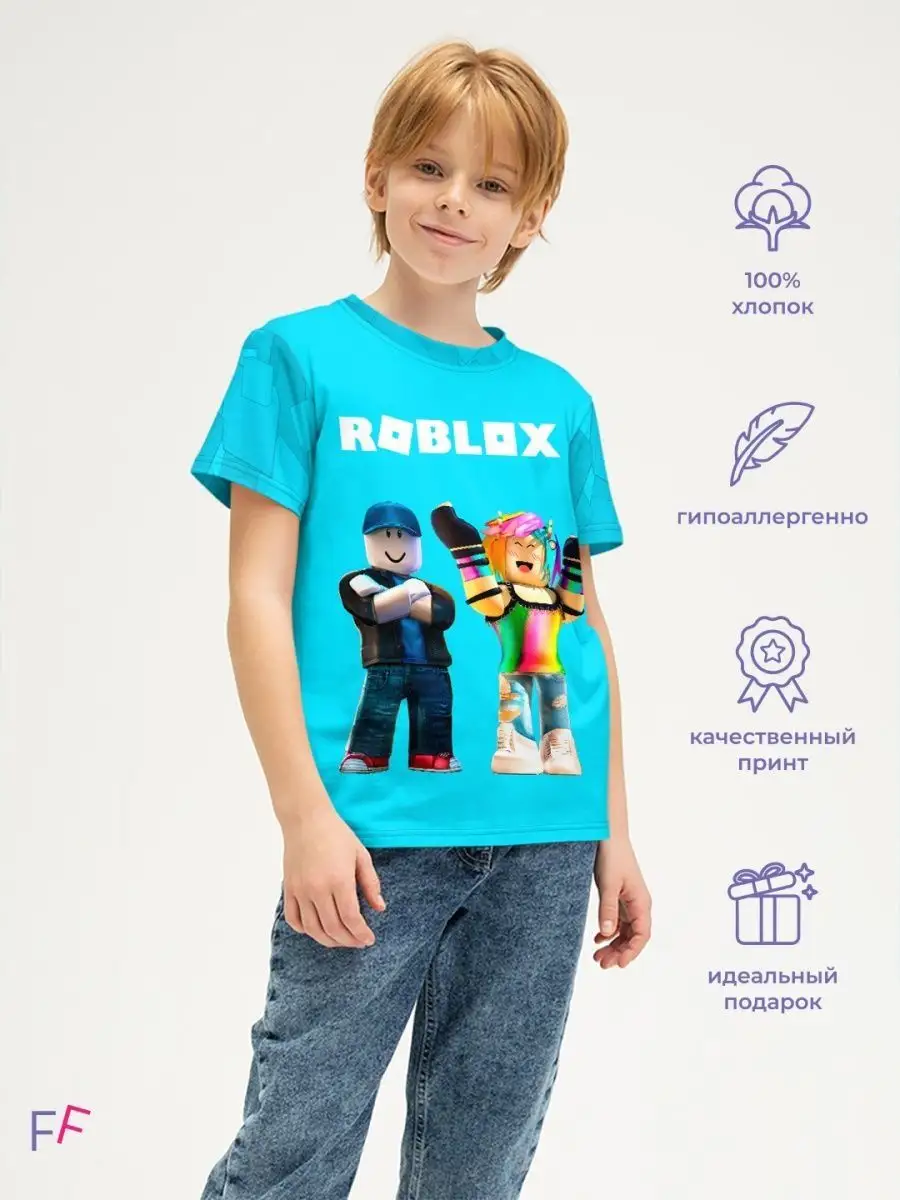 Футболка детская Roblox, Роблокс игра Roblox 153323910 купить за 1 368 ₽ в  интернет-магазине Wildberries