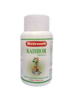 Кайшор гуггул Для очищения крови Для иммунитета, 80 таб. Baidyanath 153331225 купить за 335 ₽ в интернет-магазине Wildberries