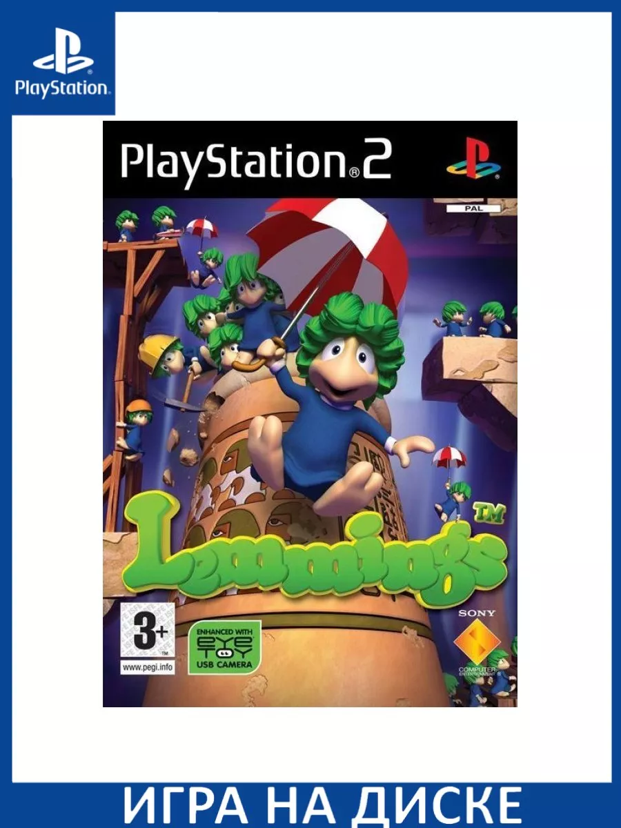 Lemmings (PS2) Диск 153334555 купить за 2 320 ₽ в интернет-магазине  Wildberries