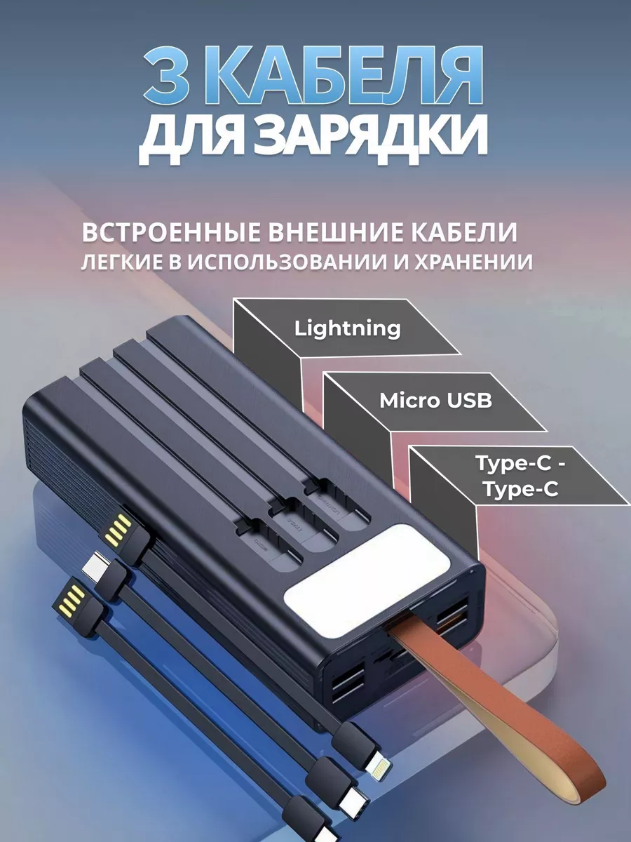 Power Bank / 50000 mah/Повер банк/Портативное зарядное Smartx 153347733  купить за 1 903 ₽ в интернет-магазине Wildberries