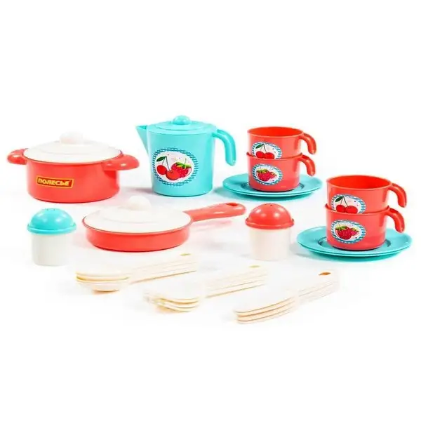 Набор детской посуды Настенька на 4 персоны 28 элементов