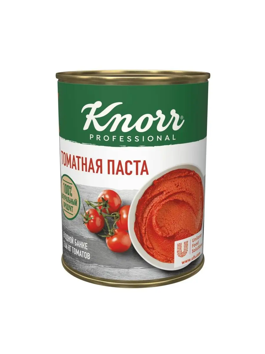 Knorr Professional Томатная паста 380гр Knorr Professional 153384383 купить  за 334 ₽ в интернет-магазине Wildberries