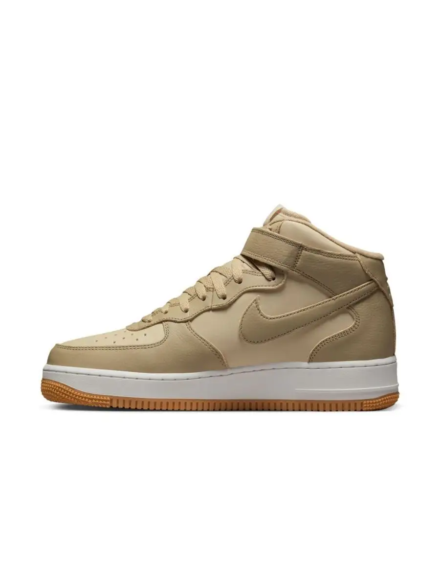 Nike air force shop 1 mid tan