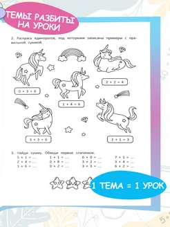 Рабочая тетрадь,тренажер по математике 1класс.Обучение счету Харвест. Вид 4.