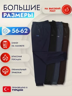 Брюки спортивные джоггеры трикотажные Турция Big Size Rowinger 153485695 купить за 3 019 ₽ в интернет-магазине Wildberries