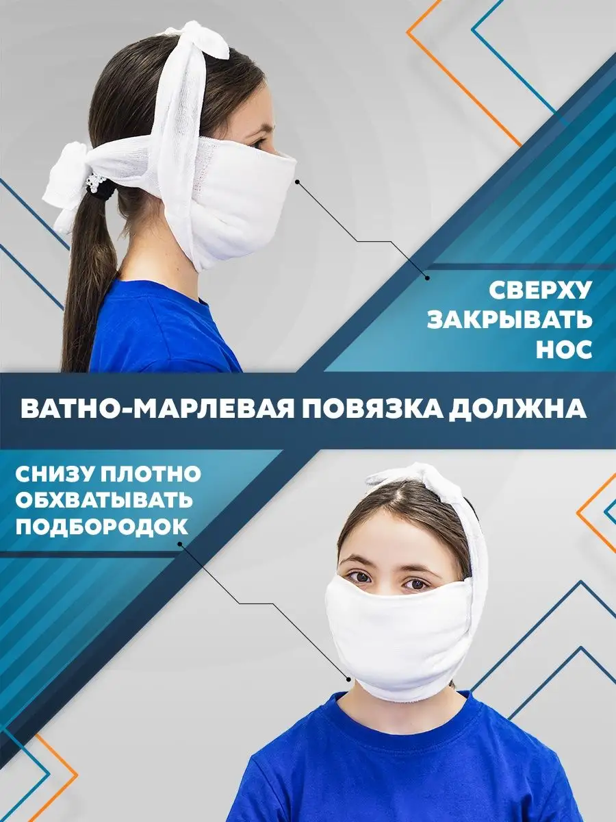 Марлевая повязка на руку