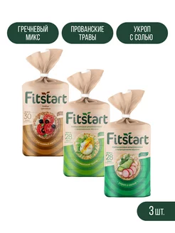 Хлебцы mix 3 шт по 90г Fitstart 153530393 купить за 223 ₽ в интернет-магазине Wildberries