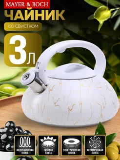 Чайник со свистком для плиты