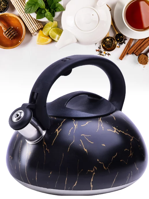 Чайник со свистком из нержавейки - фото 15